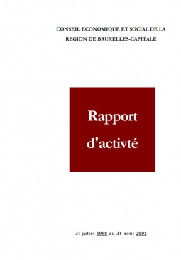 Rapport d'activité 1998-2001