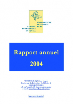 Rapport annuel 2004